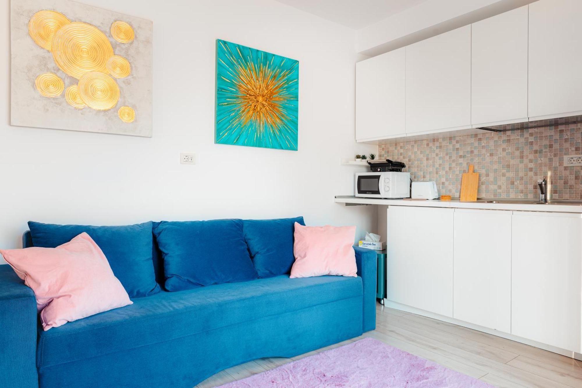 Downtown Apartment Boutique - Blue & Pink Bucureşti Ngoại thất bức ảnh