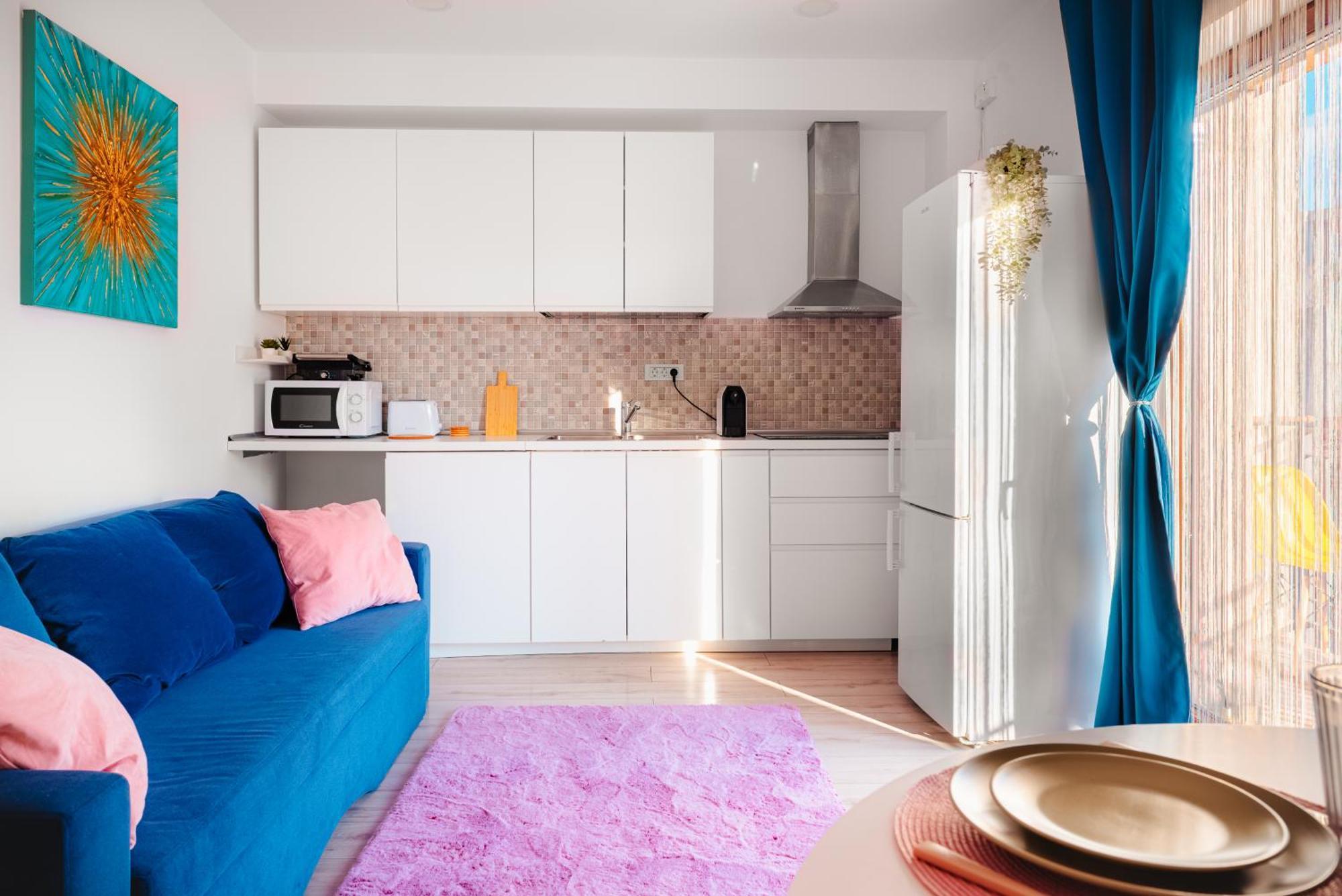 Downtown Apartment Boutique - Blue & Pink Bucureşti Ngoại thất bức ảnh